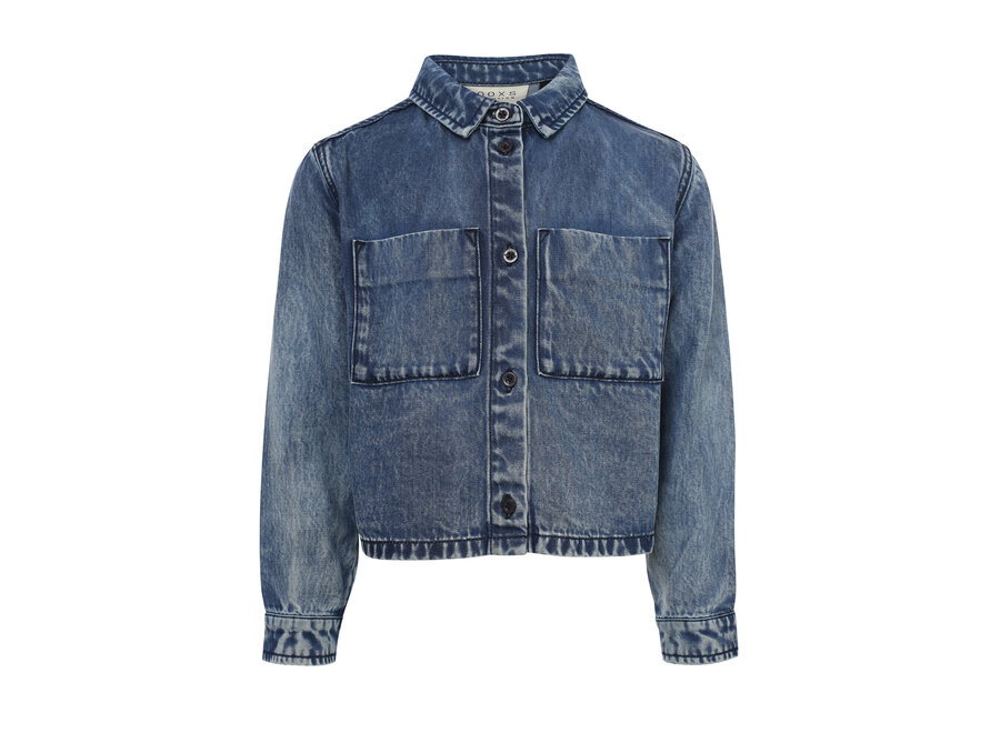 Denim Blouse Jeans Blue Meisjes Blouse