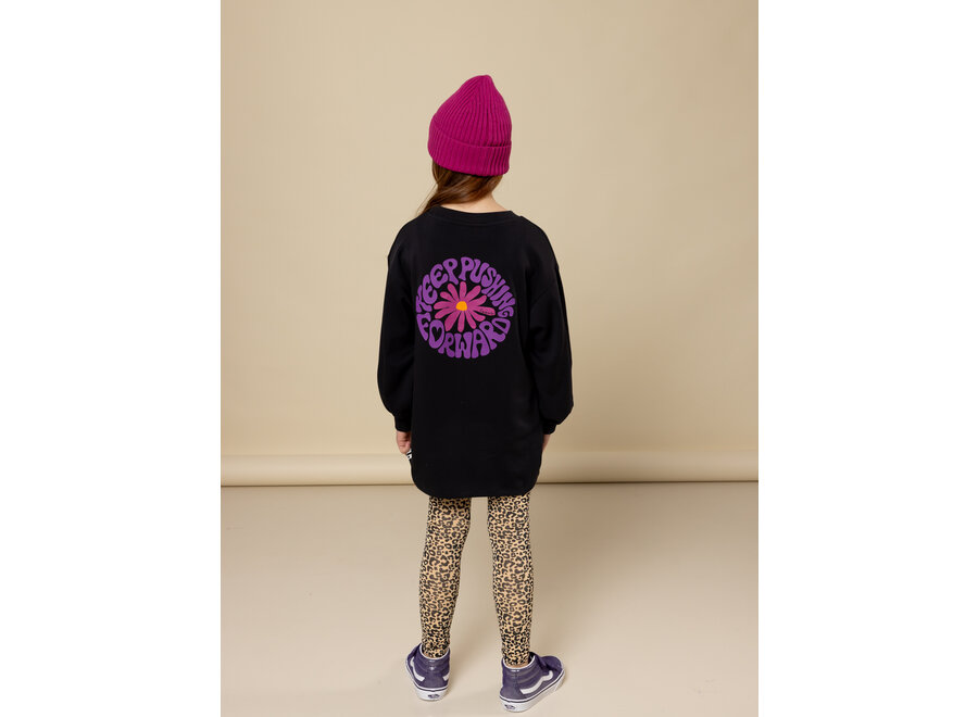 Little Interlock Dress Graphite Meisjes  Jurkje