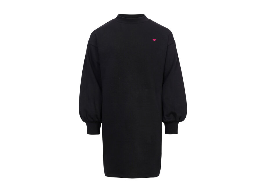 Little Interlock Dress Graphite Meisjes  Jurkje