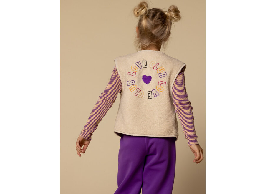 Little Teddy Gilet  Dove White Meisjes  Gilet