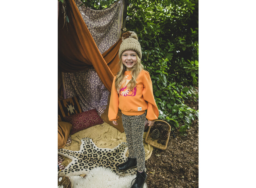 Little Legging Sandy Leopard Meisjes  Legging