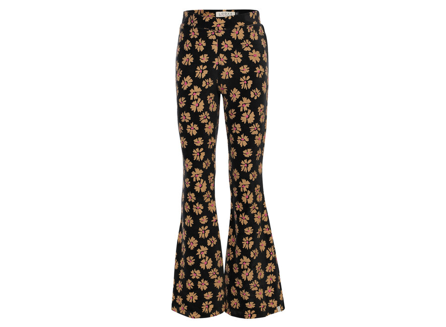 Little Velvet Flaire Pants Soft Winterflower Meisjes  Broek