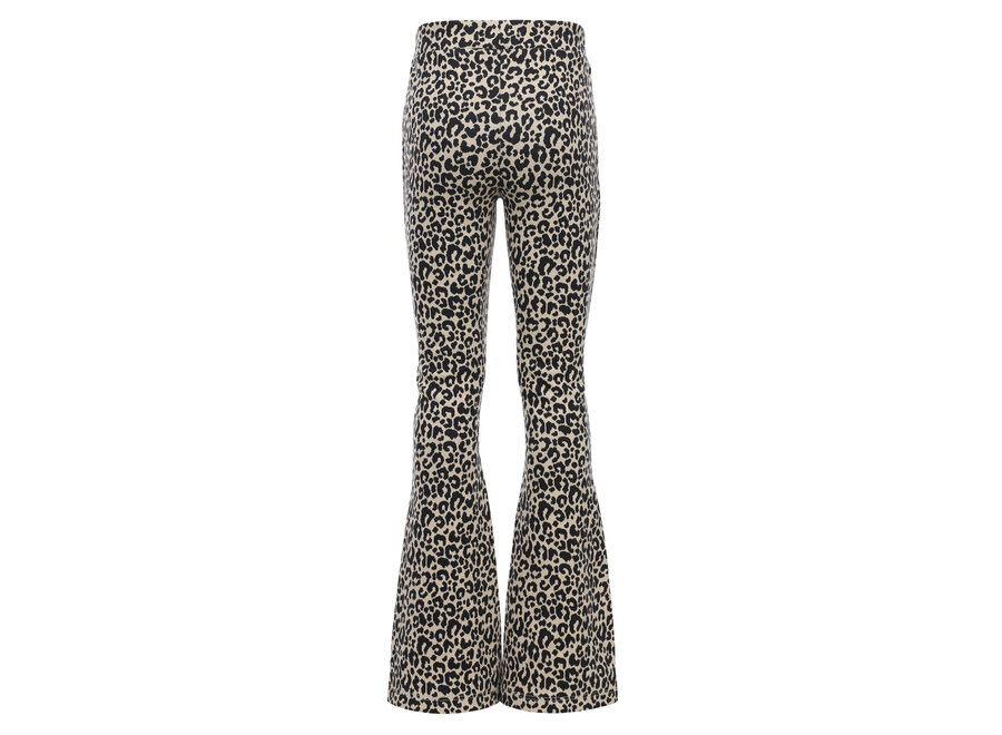 Little Jaquard Pants Sandy Leopard Meisjes  Broek