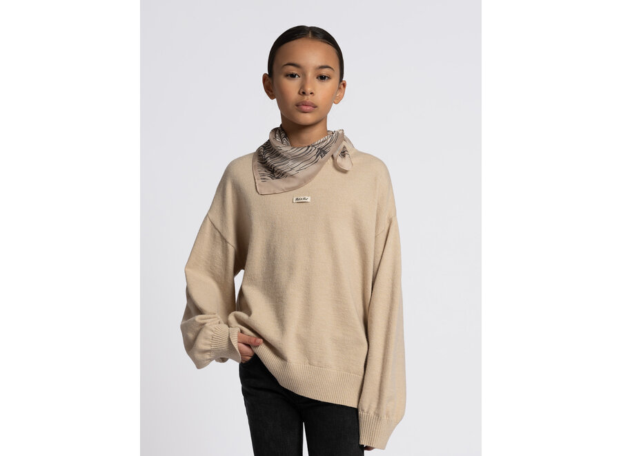 Lis Pullover  Oak Sand Meisjes Trui