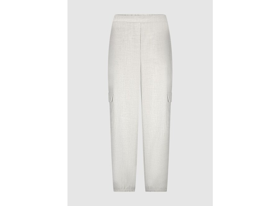 Girls Hazel Pants Light grey melange Meisjes Broek