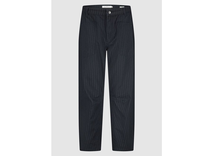 Girls Jane Dnm  Washed black stripe Meisjes Jeans