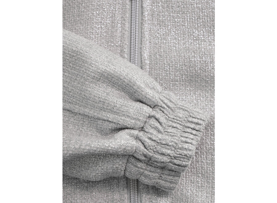 Tweed Bomber Grey Meisjes Jasje