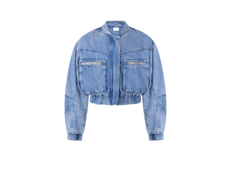 Samy Tencel Ten Denim Blue Meisjes Jasje