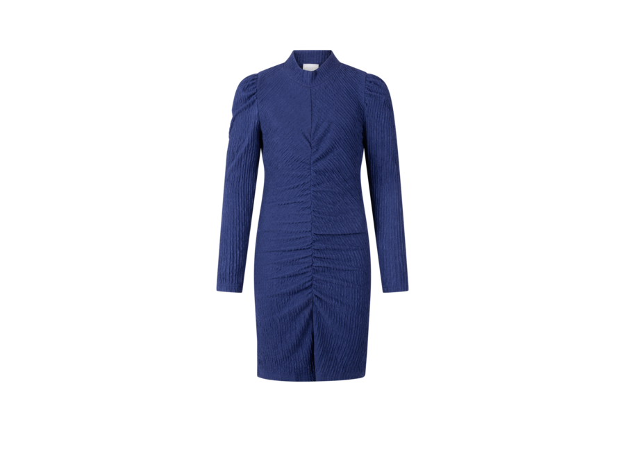 Lianne Pes  Dark Navy Meisjes Jurk