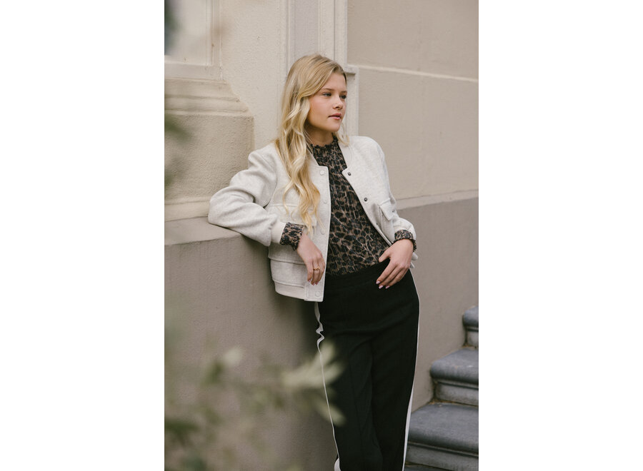 Tory Animal Pes Black Meisjes Topje