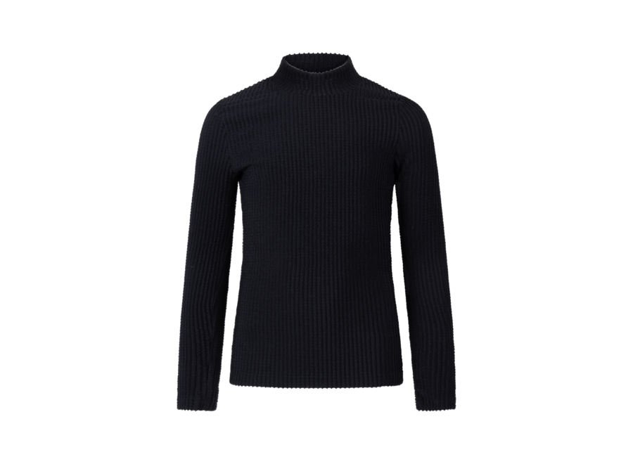 Zera Stripe Pes Black Meisjes Top