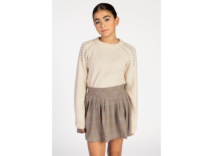 Levi Pes  Cream Meisjes Trui