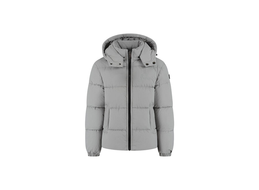 Donn Puffer Jacket Grey Plain Jongens Jas