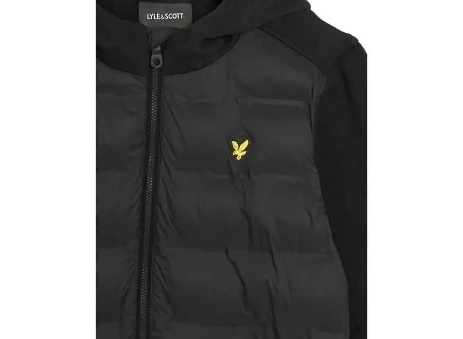 Hybrid Hoodie Jet Black Jongens Hoodie