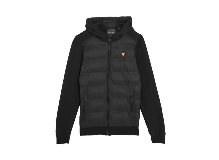 Hybrid Hoodie Jet Black Jongens Hoodie