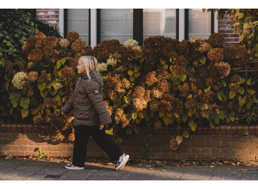 Little Fake Down Outerwear Jacket  Panther Ao Meisjes  Jas