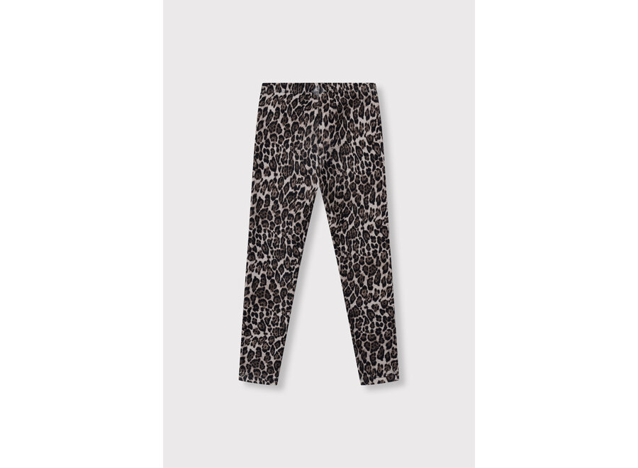 Knitted Jaguar Legging Animal Meisjes Broek