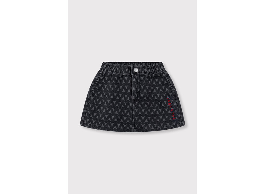 Woven Bull Skirt  Dark Grey Meisjes Rokje