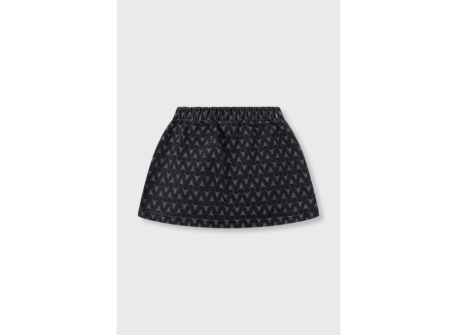 Woven Bull Skirt  Dark Grey Meisjes Rokje