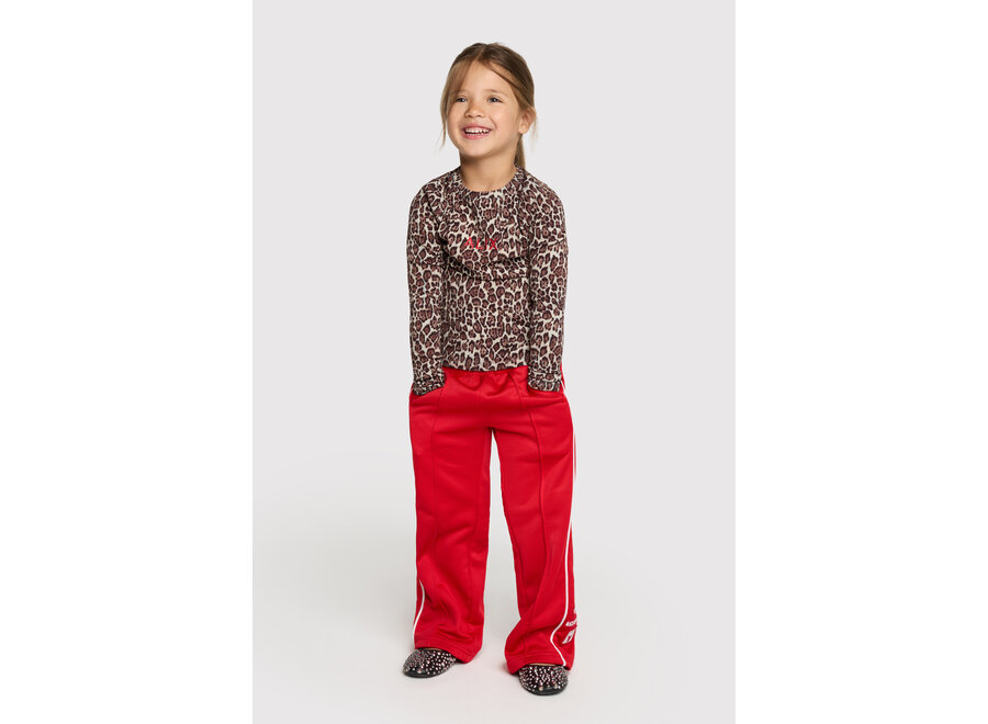 Knitted Jaguar Longsleeve  Animal Meisjes Topje