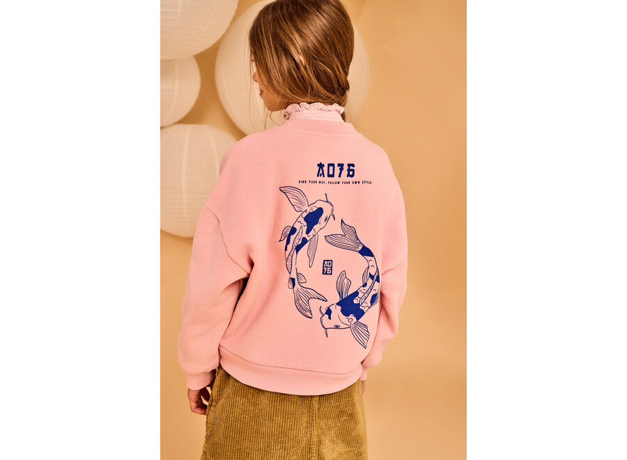 Violeta Sweater Koi Light Rosa Meisjes Sweater