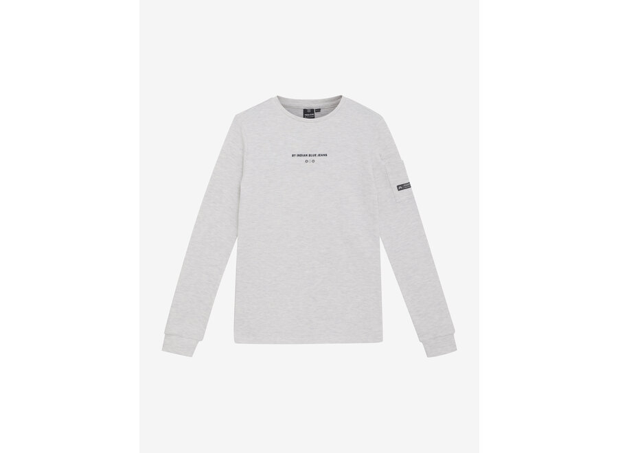 T-Shirt Longsleeve Sleeve Pkt Grey Jongens Trui