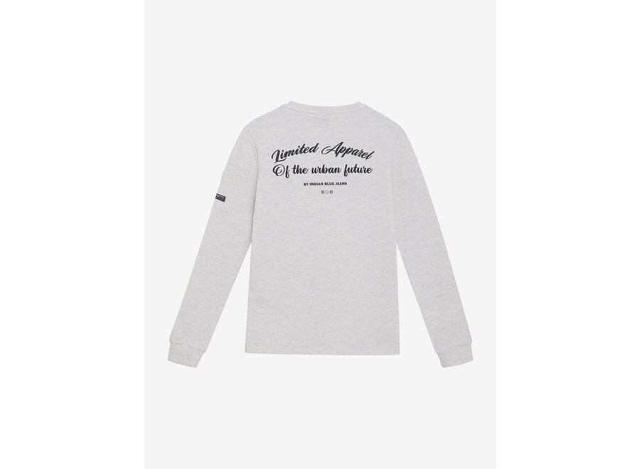 T-Shirt Longsleeve Sleeve Pkt  Grey Jongens Trui