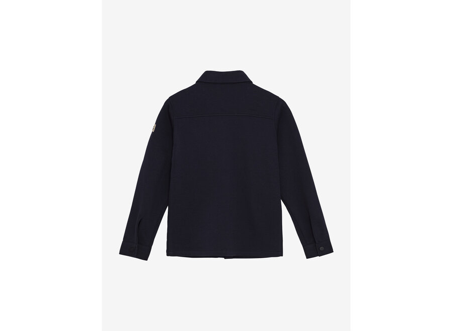 Shirt Jacket Twill Stretch  Dark Navy Jongens Jas
