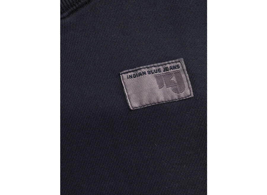 Oversized Sweater IBJ Washed Dark Navy Jongens Trui