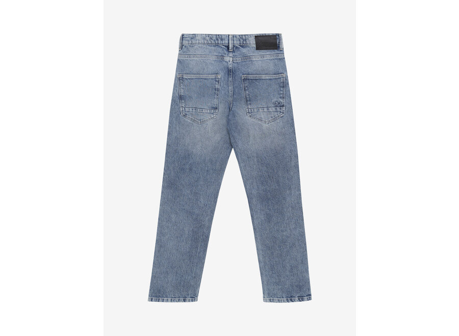 2657 Wide Loose Fit Blue Jeans Blue Jongens Jeans