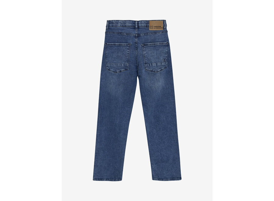 2455 Baggy Fit Straight Blue G  Blue Jongens Jeans
