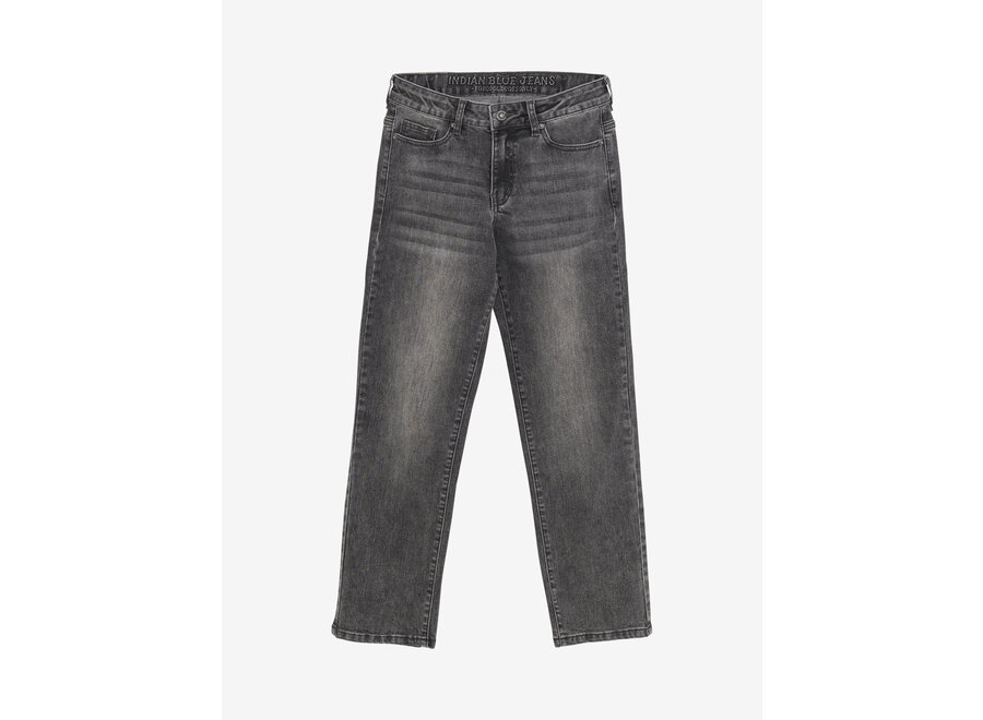 2656 Wide Loose Fit Grey Jeans  Grey Jongens Jeans