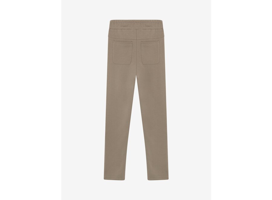 Jogpant Zip Brown Jongens broek