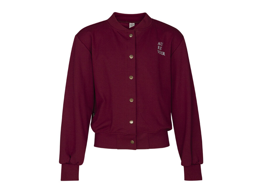 Sam Dark Red Meisjes Jasje