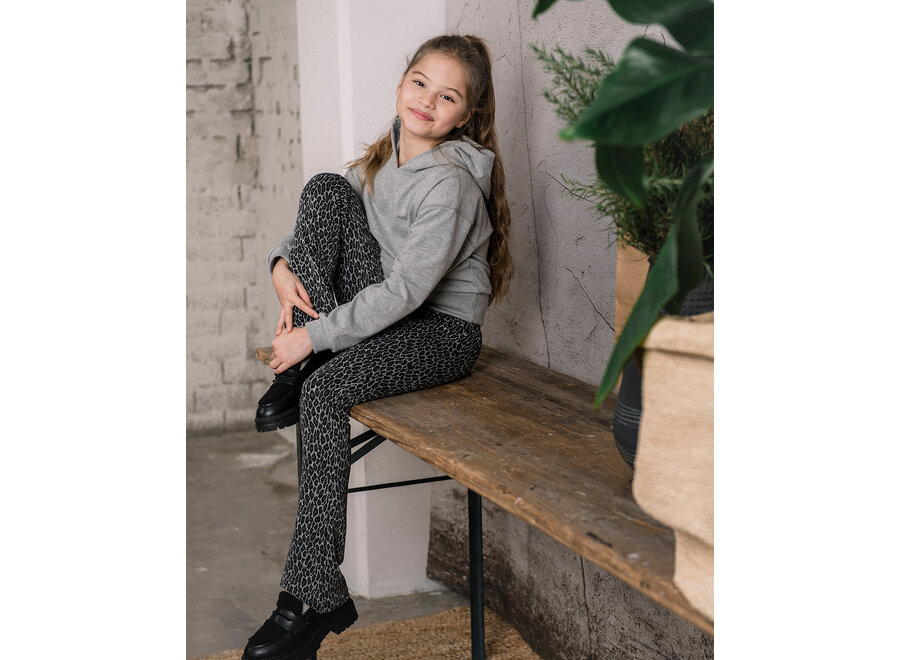 Vaya Light Grey Meisjes Hoodie