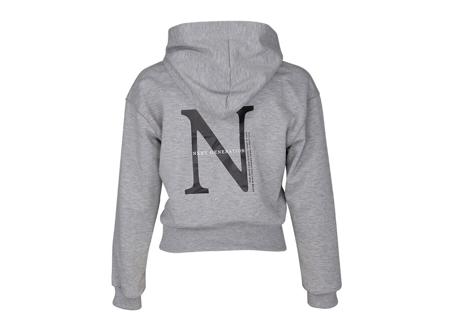Vaya Light Grey Meisjes Hoodie