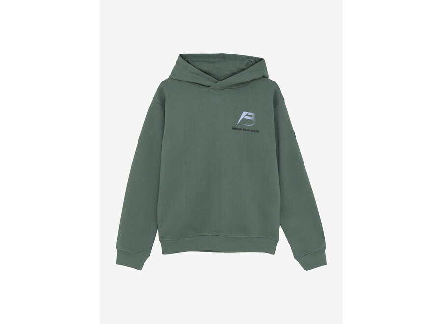 Oversized Hoodie Discover  Green Jongens Trui