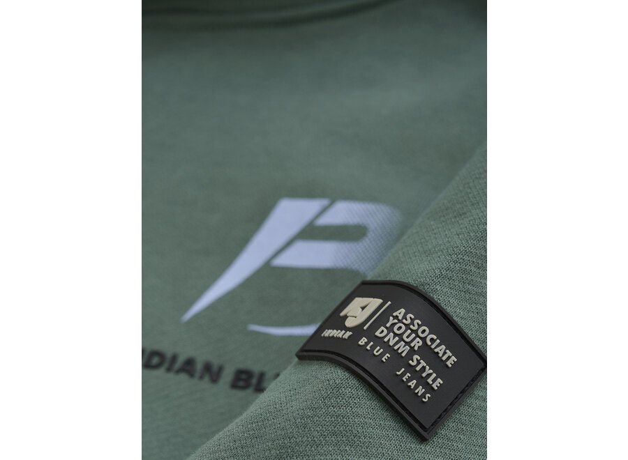 Oversized Hoodie Discover  Green Jongens Trui