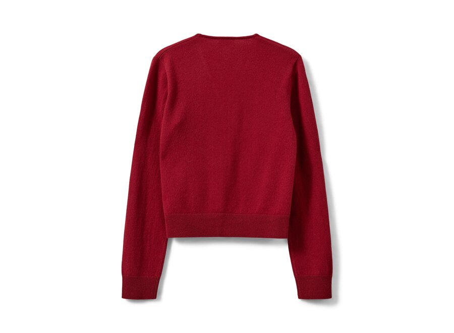 Ellasy Cardigan  Red