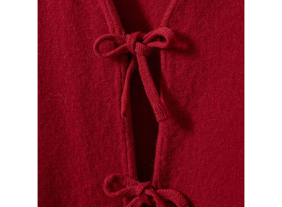 Ellasy Cardigan  Red