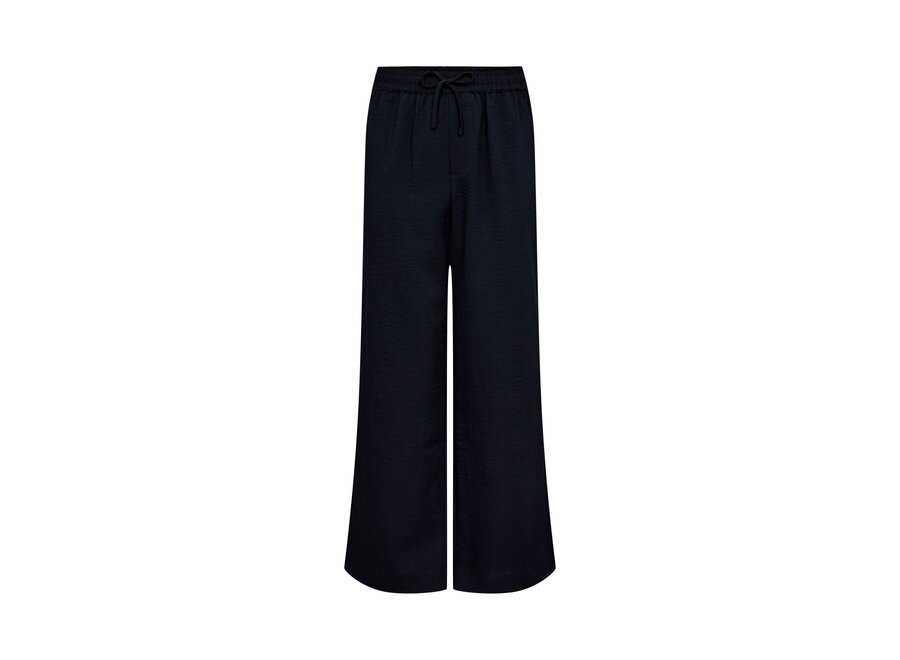 Fiasy High Waist Trouser  Dark Navy
