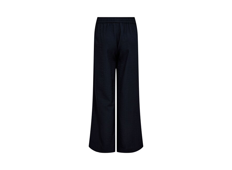 Fiasy High Waist Trouser  Dark Navy
