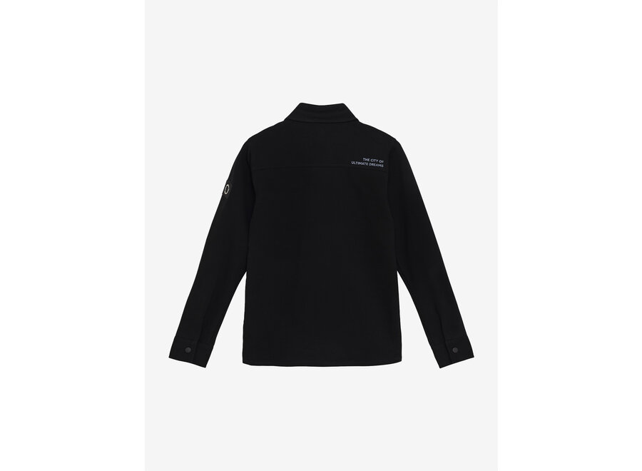 Shirt Jacket Rellix Twill  Black Jongens Jasje