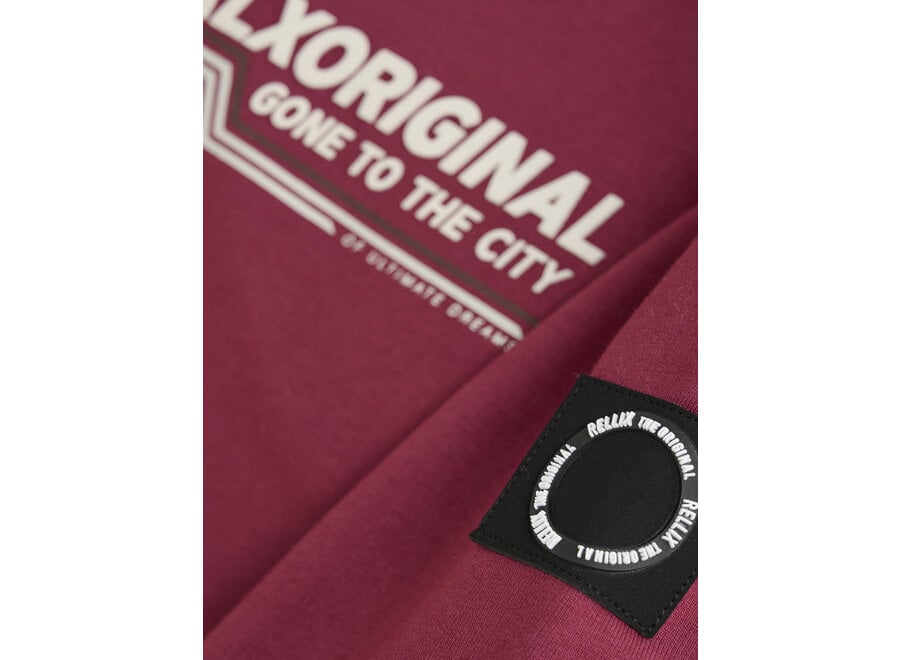 Sweater RLXoriginal Backprint  Red Jongens Trui