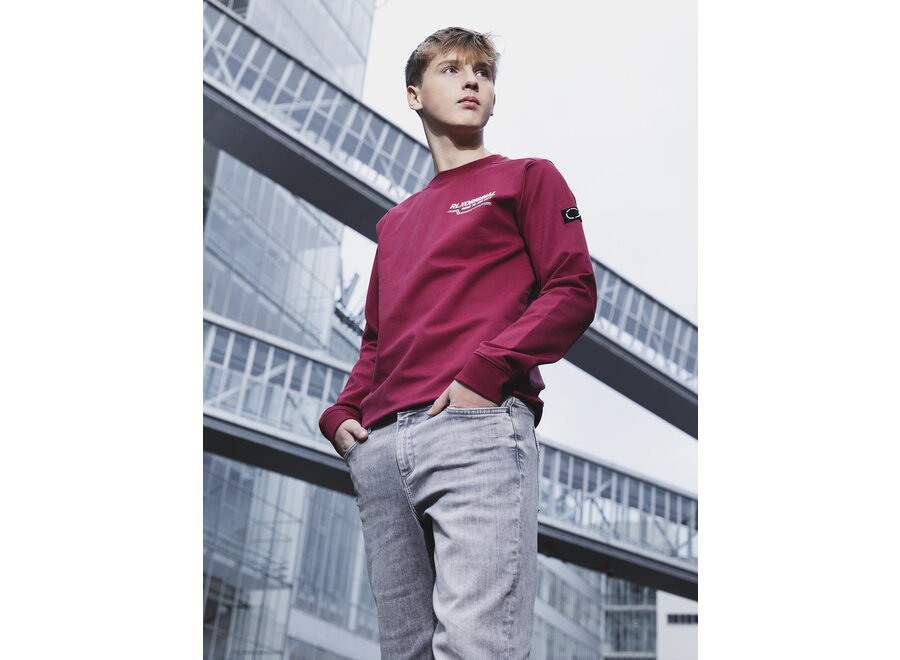 Sweater RLXoriginal Backprint  Red Jongens Trui