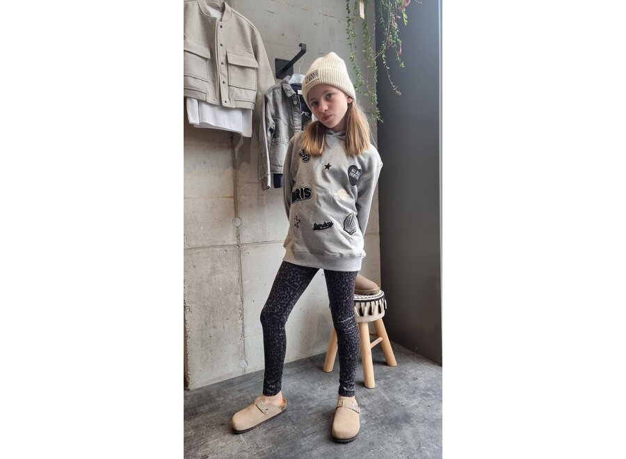 Simonasy Hoodie  Grey Melange