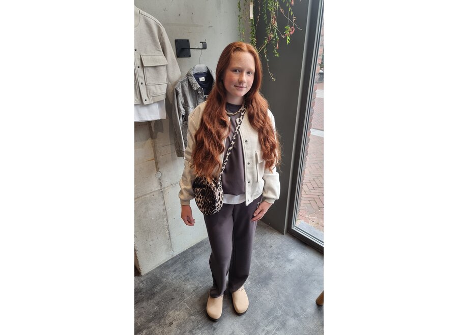 Madie Pes  Nickle Grey Meisjes Jasje