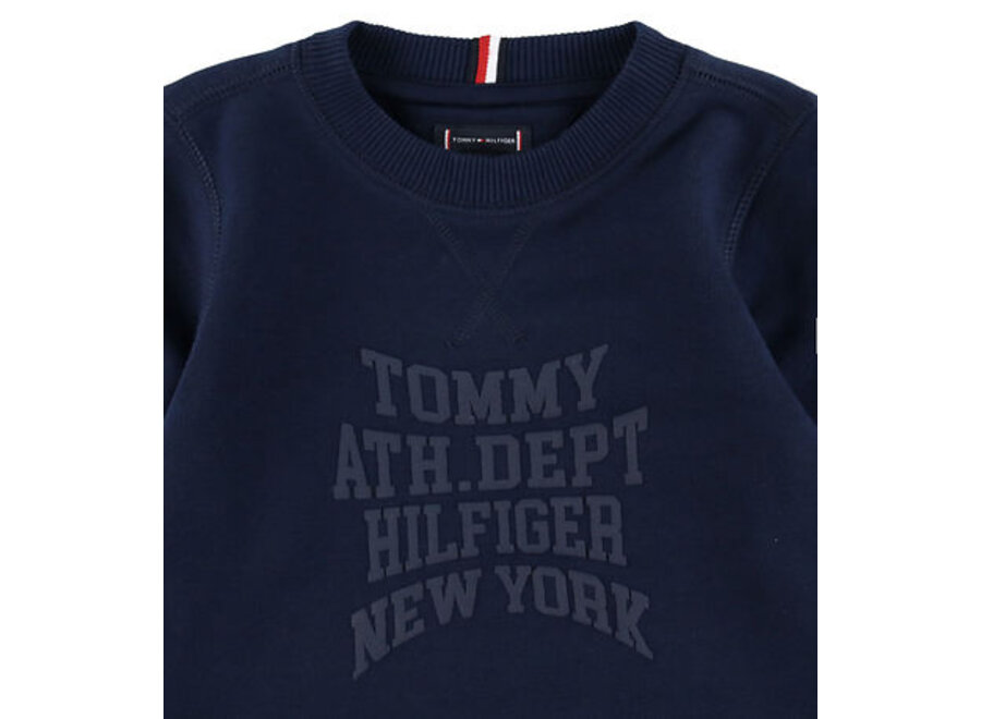 Athletic Varsity Swe Dark Night Navy Jongens Trui