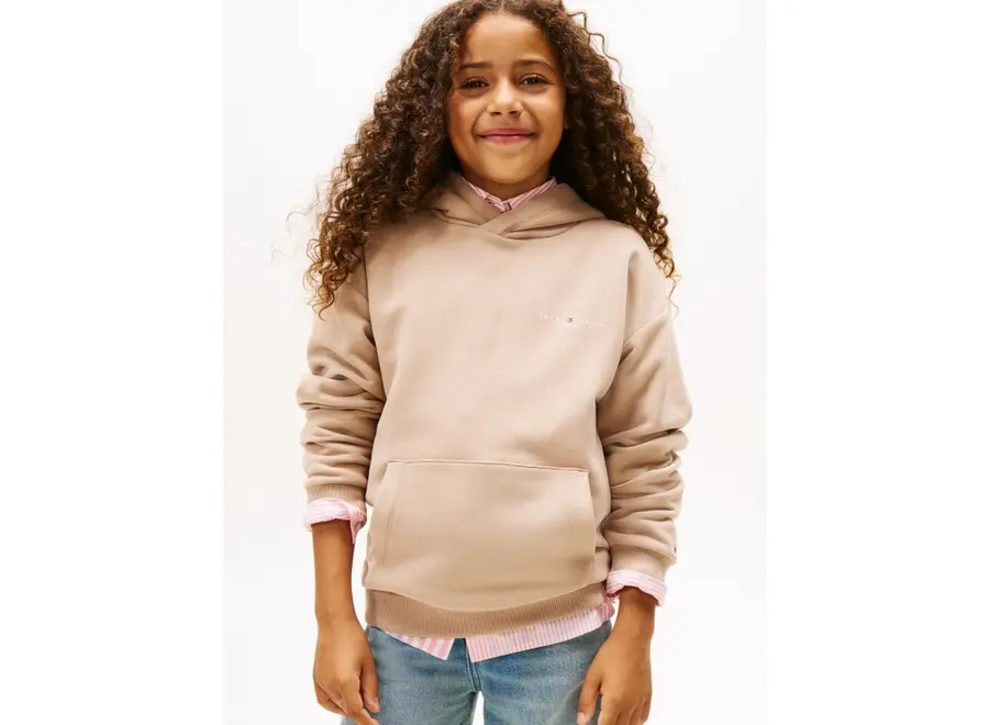 Mini Corp Hoodie Malted Milk Jongens Trui