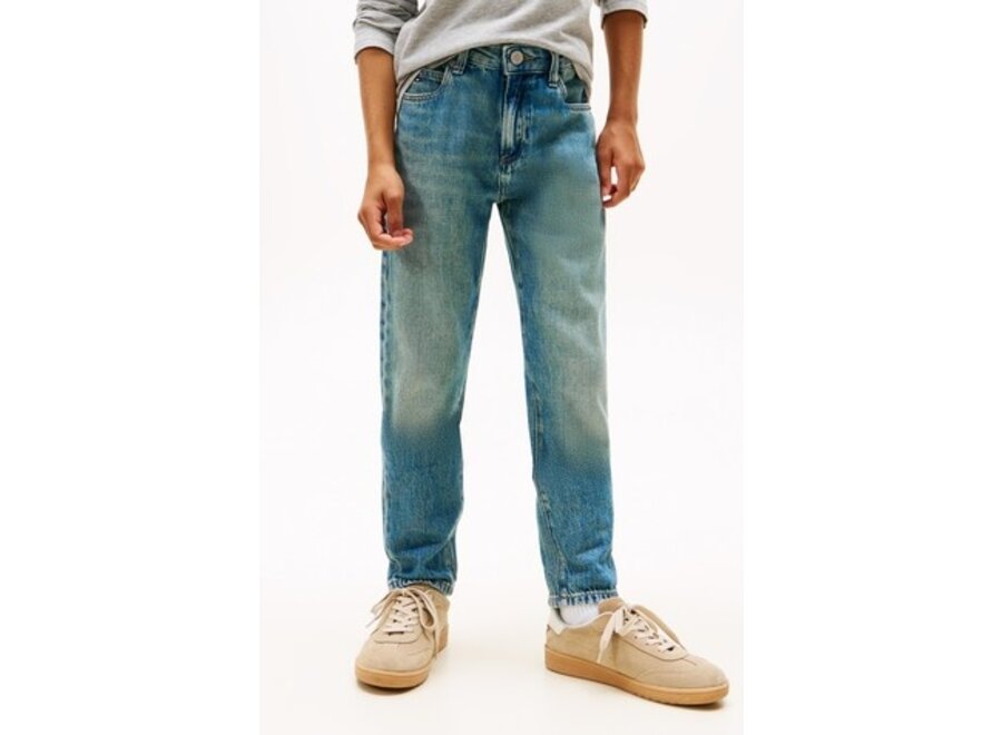 Modern Straight Vint Vintage worn Jongens Spijkerbroek